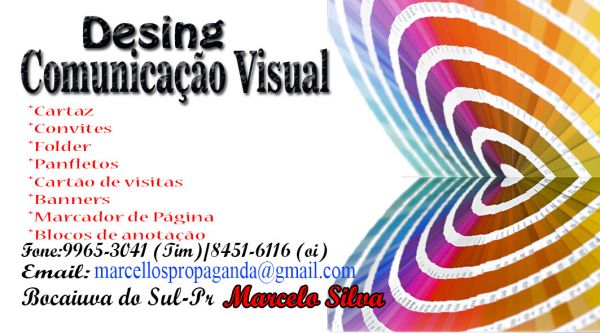 Cartao de Visitas 1000 unidades  250gs UV total frente